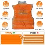 Electric Heating Pad for Back and Shoulders 22x37
