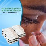 Menicon LacriPure 98 Vials Saline Solution