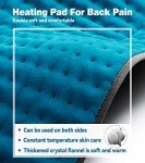 MIKRALE Electric Heating Pad for Pain Relief