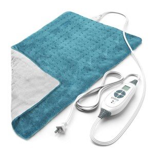 PureRelief XL Electric Heating Pad for Back Pain