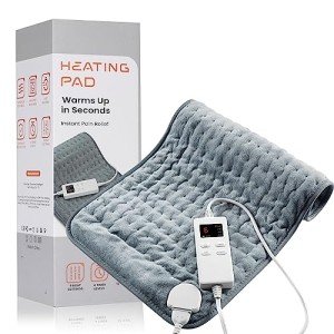 Large Electric Heating Pad for Back Pain Relief
