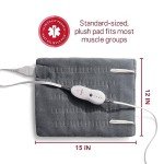 Sunbeam Heating Pad - Standard Size, Gray
