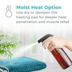 PureRelief XL Electric Heating Pad for Back Pain