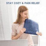 Electric Heating Pad for Back and Neck Pain Relief