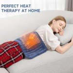 Electric Heating Pad for Back and Neck Pain Relief