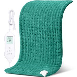 Heating Pad for Pain Relief – 17"x33" Green