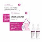 BASE LABORATORIES 7% Saline Solution for Nebulizer Machine | Saline Solution for Inhalation & Nasal Irrigation | High 7% Concentration l (25 x 2) 50 Vials 5ml Unit Dose