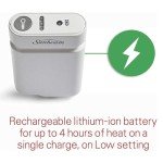 Sunbeam GoHeat Wireless Heating Pad, Slate Gray