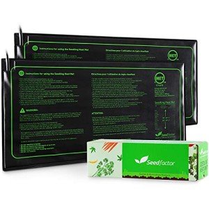 Seedfactor MET Certified Seedling Heat Mat 2 Pack