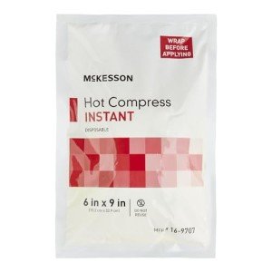 McKesson 6" x 9" Disposable Hot Packs - Case of 24