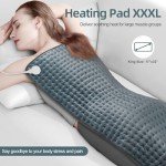 XXXL Heating Pad for Pain Relief - 17"x33