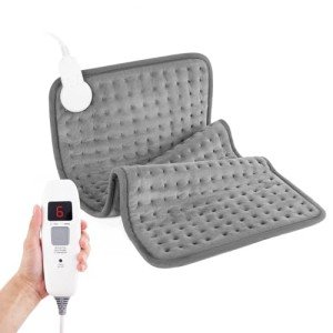 Electric Heating Pad for Back and Neck Pain Relief