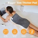 Electric Heating Pad for Back and Neck Pain Relief