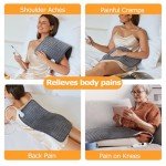 Electric Heating Pad for Back and Neck Pain Relief