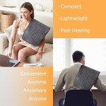 Electric Heating Pad for Back and Neck Pain Relief