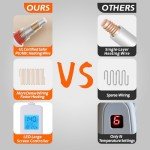 Ruqiji XXXL King Size Heating Pad - 10 Settings