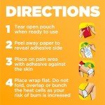 ThermaCare Portable Adhesive Heating Pad for Pain Relief