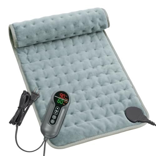 Electric Heating Pad for Pain Relief - 12" x 24