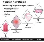 Portable Wireless Heating Pad with Massage Modes