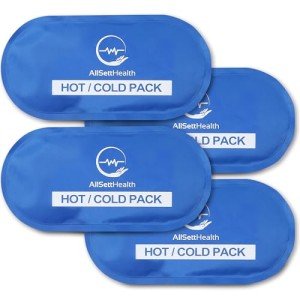 Reusable Gel Ice Packs for Injuries - 4 Pack