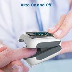 Vibeat Fingertip Pulse Oximeter with Alarm