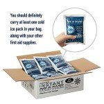 25 Disposable Instant Cold Packs for Pain Relief