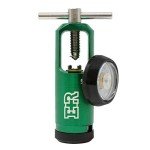 Ever Ready First Aid Oxygen Regulator CGA-870 Gauge Flow Rate with Wrench Key - 0-15LPM