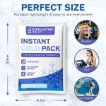 25 Instant Cold Packs for Pain Relief