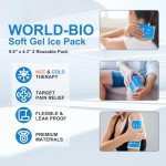 Reusable Soft Gel Ice Packs for Pain Relief
