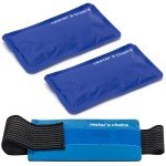 Set of 2 Soft Gel Ice Packs for Injuries