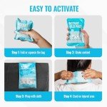 Instant Ice Packs - 50 Count Bulk Disposable Cold Compresses