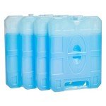 Reusable Rectangular Ice Pack - Large, 4 Pack
