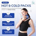 7-Piece Blue Hot and Cold Pack Set