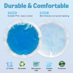 Reusable Round Gel Ice Pack for Kids & More