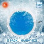 Reusable Round Gel Ice Pack for Kids & More