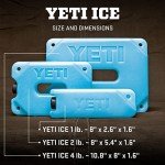YETI ICE 2 lb Refreezable Cooler Ice Pack