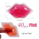 Lip Filler Ice Packs - 40 Count (Pink)