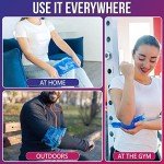 Reusable Gel Ice Packs for Injuries (2 Pack)