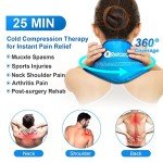 Reusable Neck Ice Pack Wrap for Pain Relief