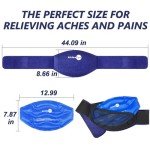 Reusable Gel Ice Packs for Back Pain Relief