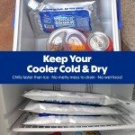Cooler Shock Reusable Ice Packs for Lunches & More