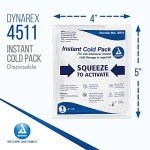 Dynarex Instant Cold Packs for Injuries - 24-Pack