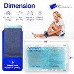Reusable Hot/Cold Gel Packs for Pain Relief
