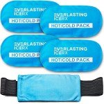 4-Pack Adjustable Hot & Cold Gel Ice Pack