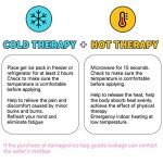 4 Pack Kids Reusable Gel Ice Packs