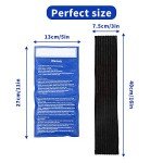 Reusable Gel Ice Cold Packs - 2-Piece Set