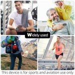 LPOW Fingertip Pulse Oximeter, Blood Oxygen Saturation Monitor (SpO2) with Pulse Rate, Perfusion Index with Alarm, OLED Display, Batteries and Lanyard Included