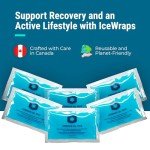 ICEWRAPS Reusable Hot & Cold Gel Ice Packs