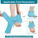 Comfytemp Ankle Ice Pack Wrap for Pain Relief