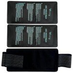 Vecozey Reusable Gel Ice Packs with Adjustable Wrap